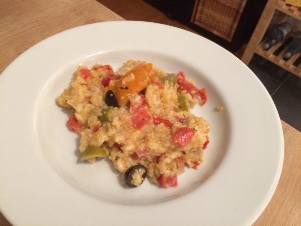 Quinoa-Risotto mit Paprika und Chorizo – Genussfreundschaft